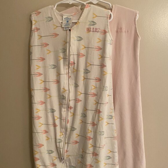 2 HALO Sleepsacks, Medium, Baby Girl, Pink and Arrows, TOG 0.5, 6-12 months - Picture 1 of 5